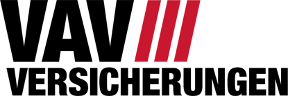 VAV Versicherung Logo — Direktverrechnung mit MK Glas